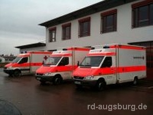 Alte RTW´s Rettungszentrum Dillingen